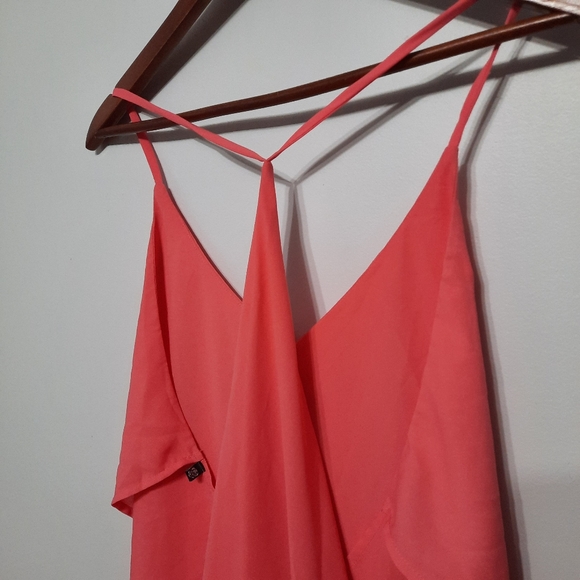 La Vie en Rose Aqua Pink Cover-up Dress - Picture 3 of 7